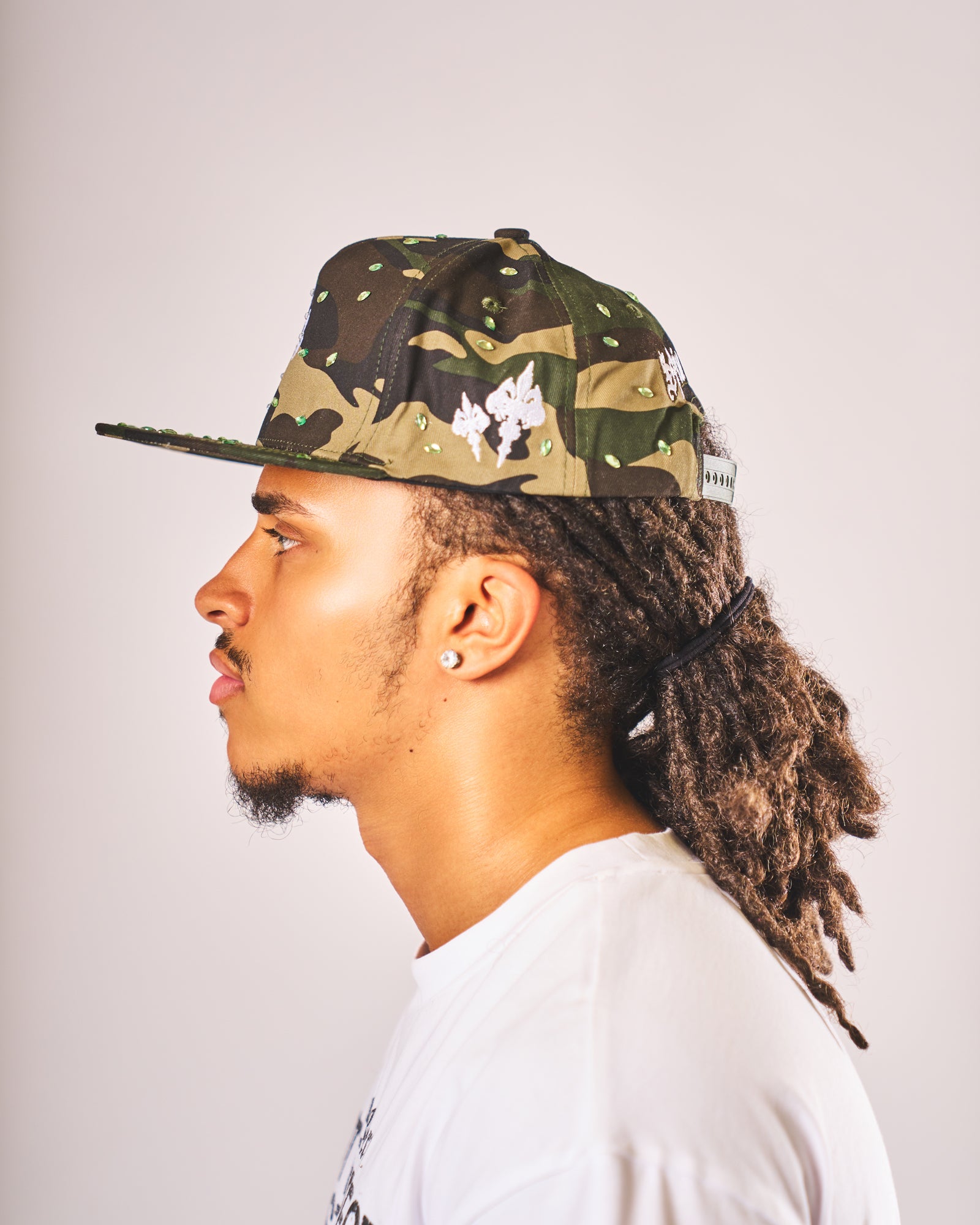 Sainted FRONTLINE camo hat by Saint Galleria — view 2
