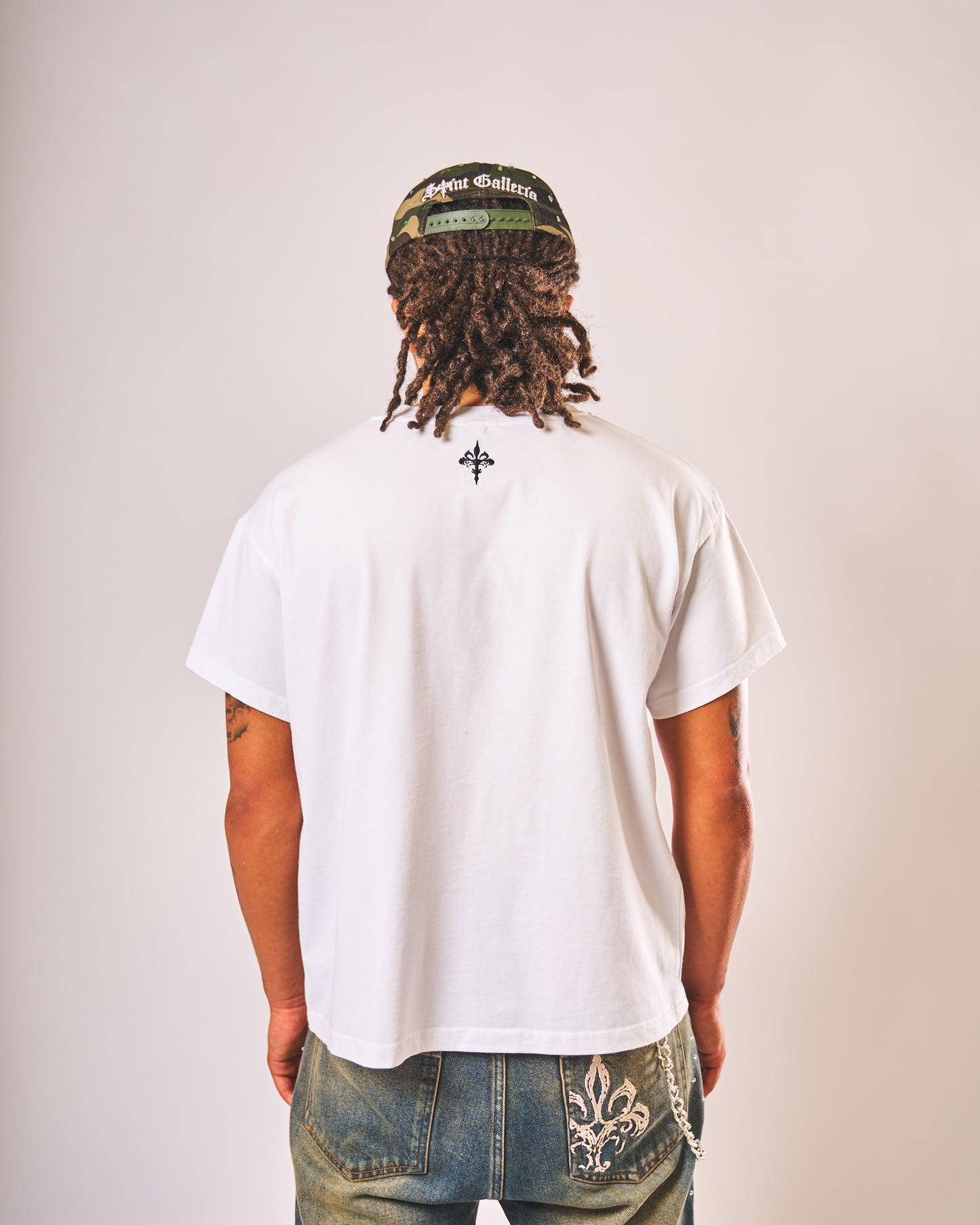 Sainted FRONTLINE camo hat by Saint Galleria — view 4