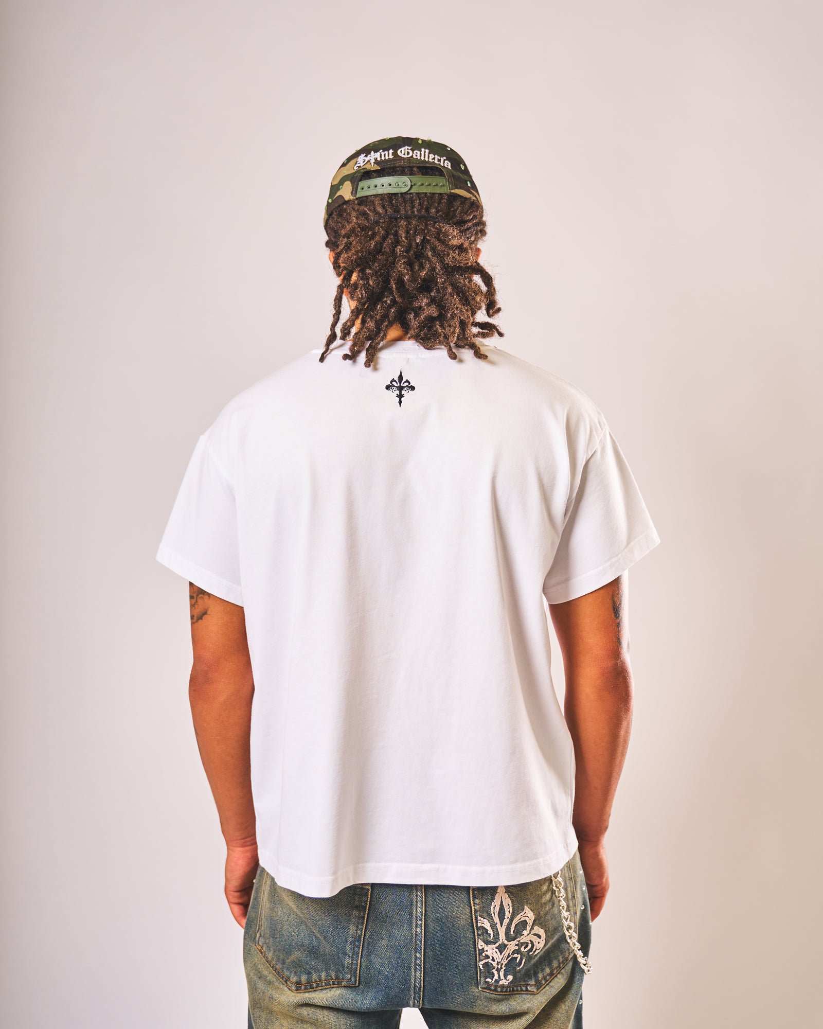 Sainted FRONTLINE camo hat by Saint Galleria — view 4