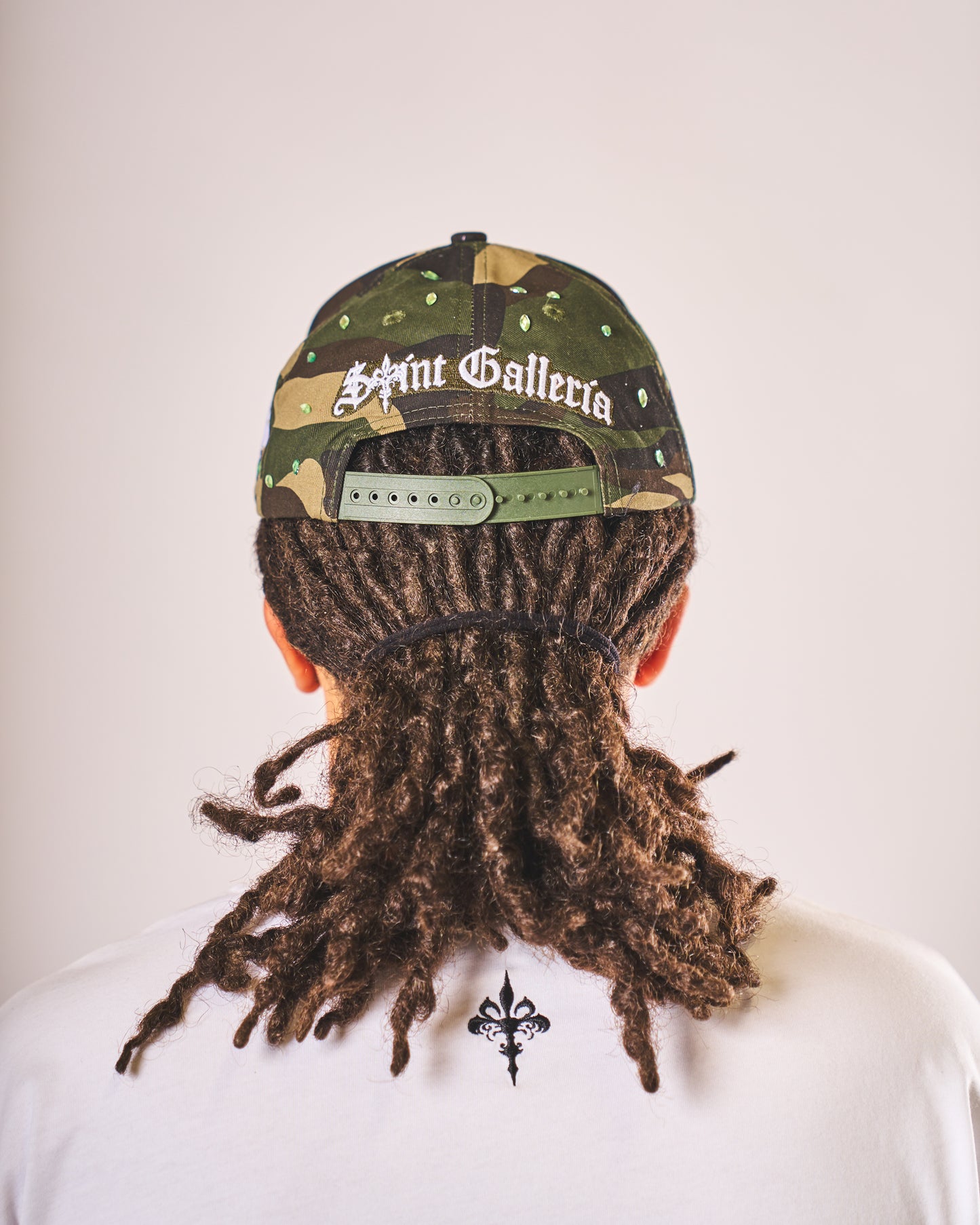 Sainted FRONTLINE camo hat by Saint Galleria — view 3